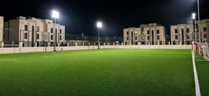 Al Jazeera Academy 6v6 court in Al-Rayyan